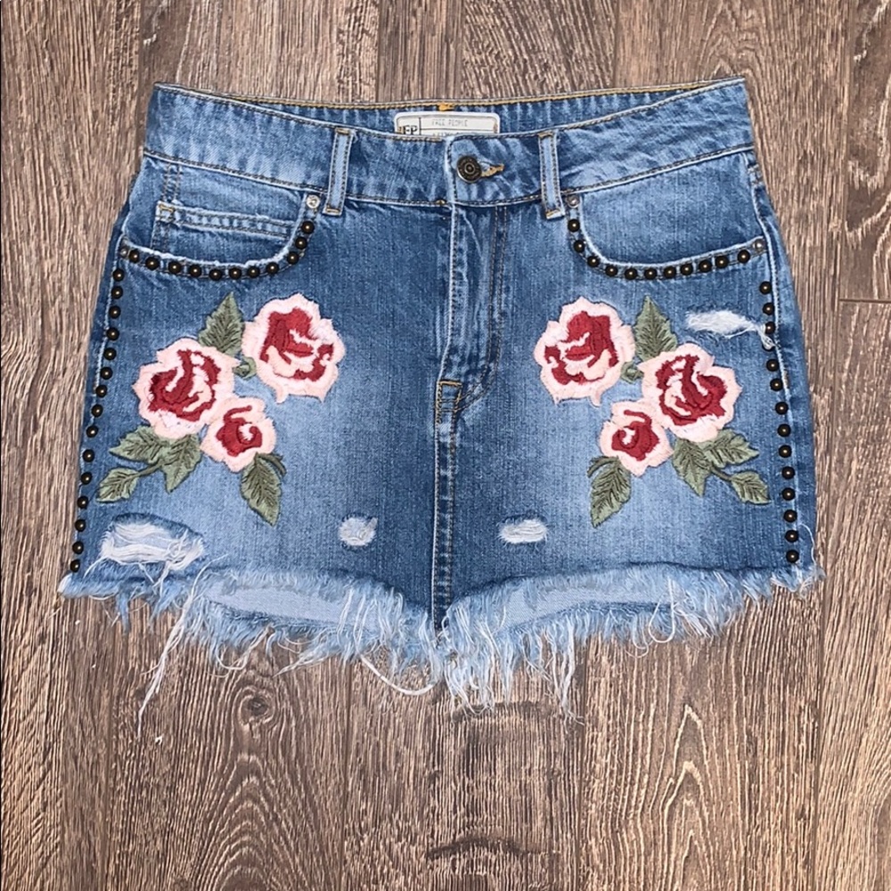 Free people skirt